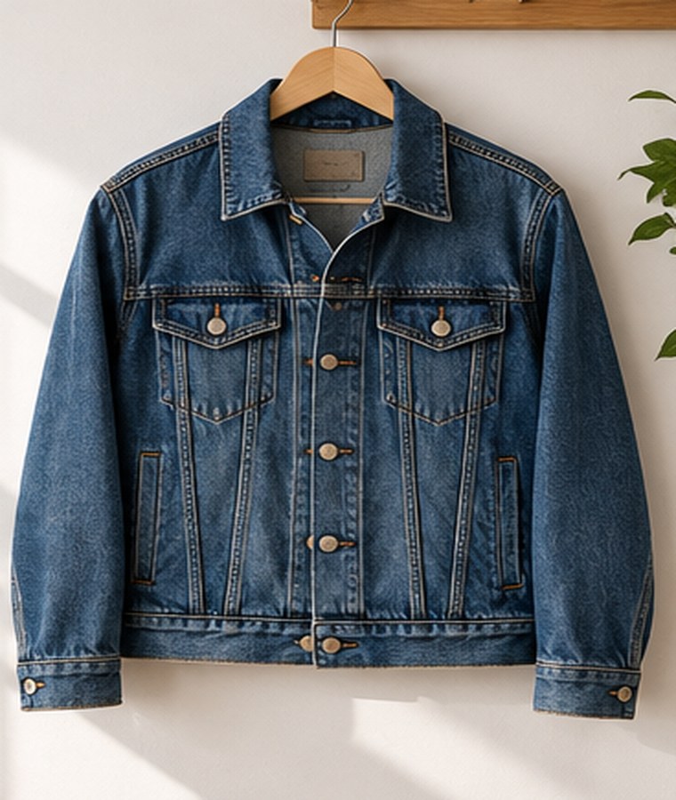 Klasik Denim Ceket